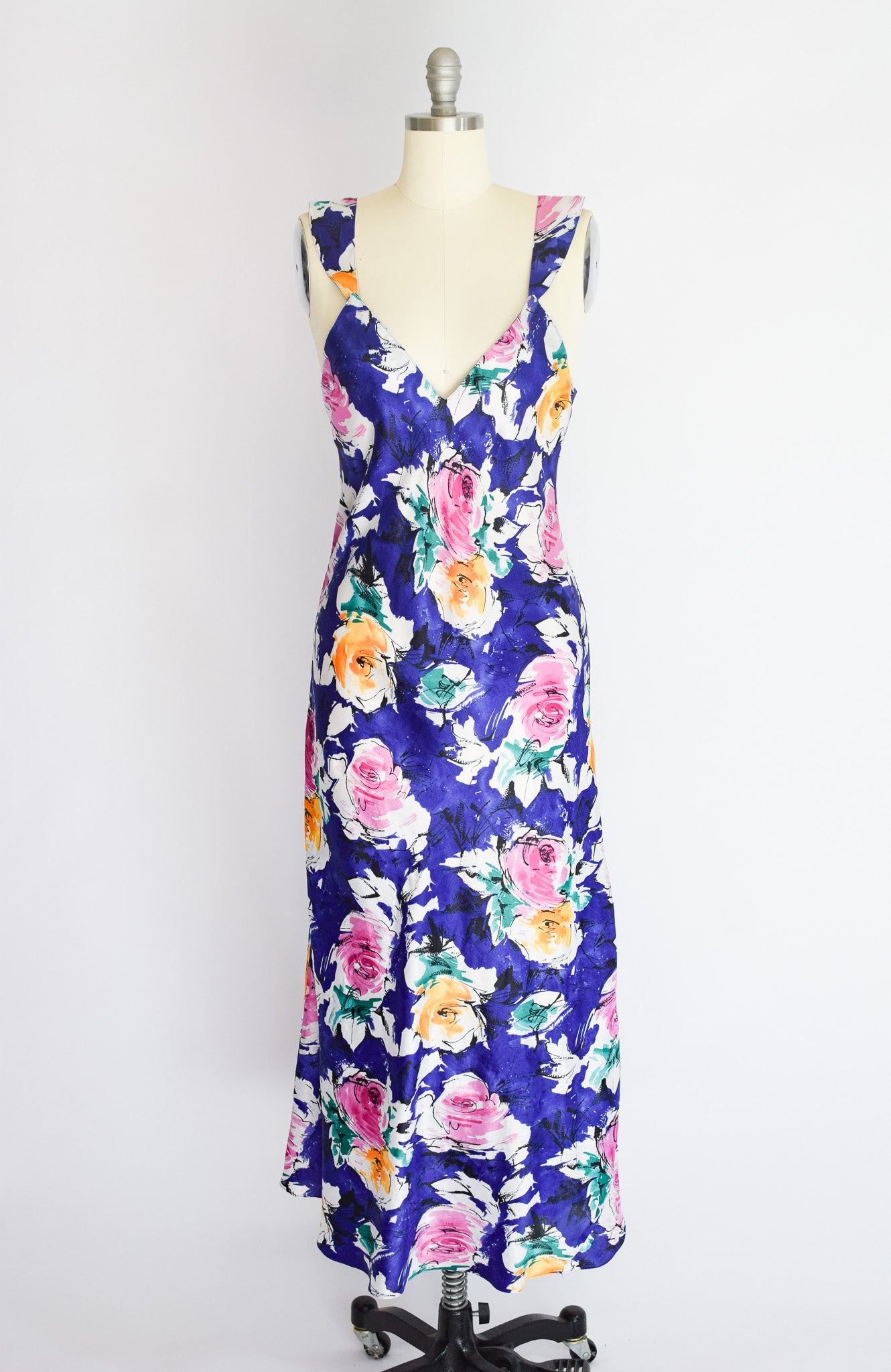 Vintage Saks 5th Ave. Satin Slip Dress | S/M