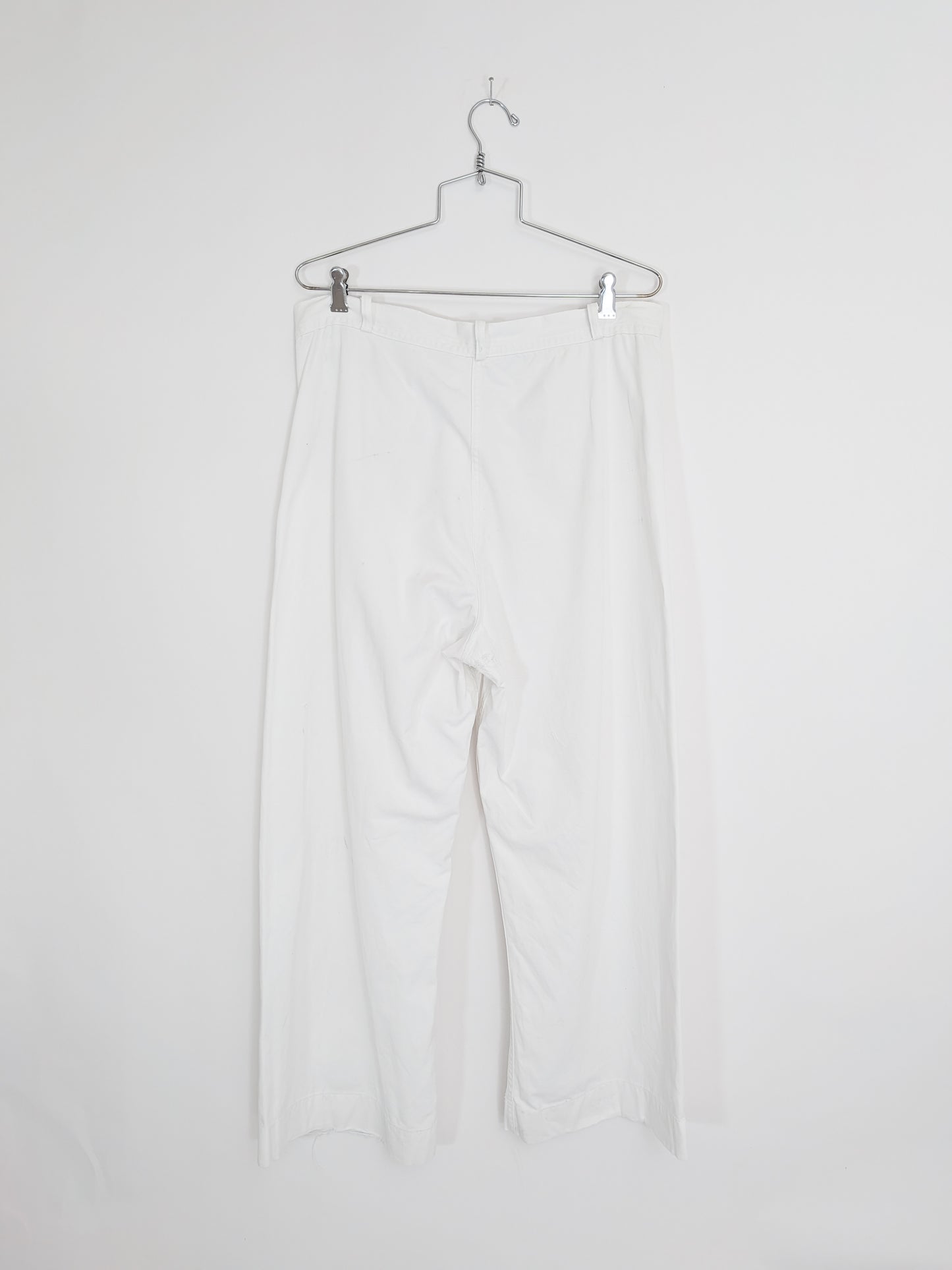 Vintage 1950s USN Button Fly Wide Leg Pants | 34" W