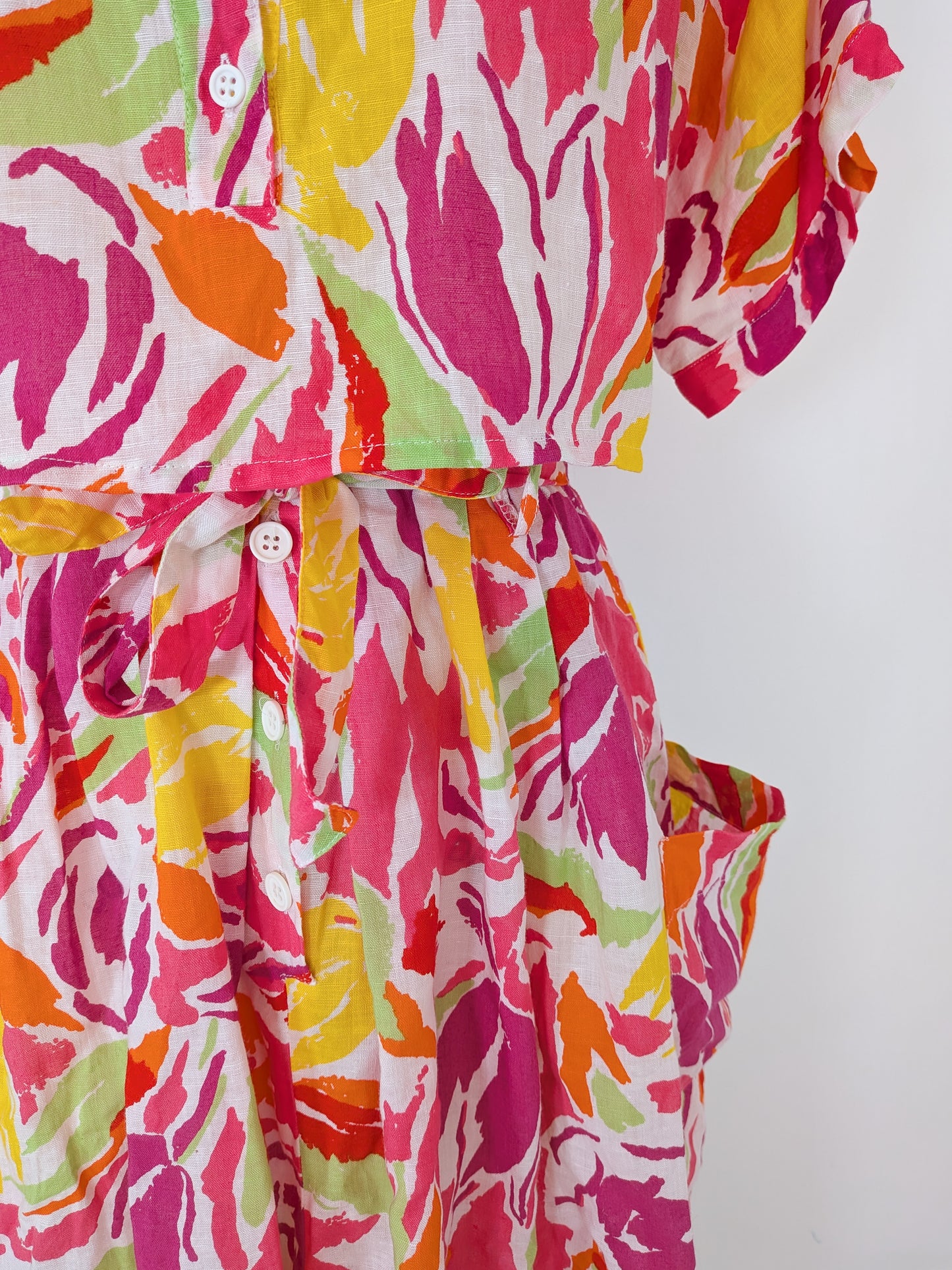 Vintage Guy Laroche Summer Dress Set | M/L