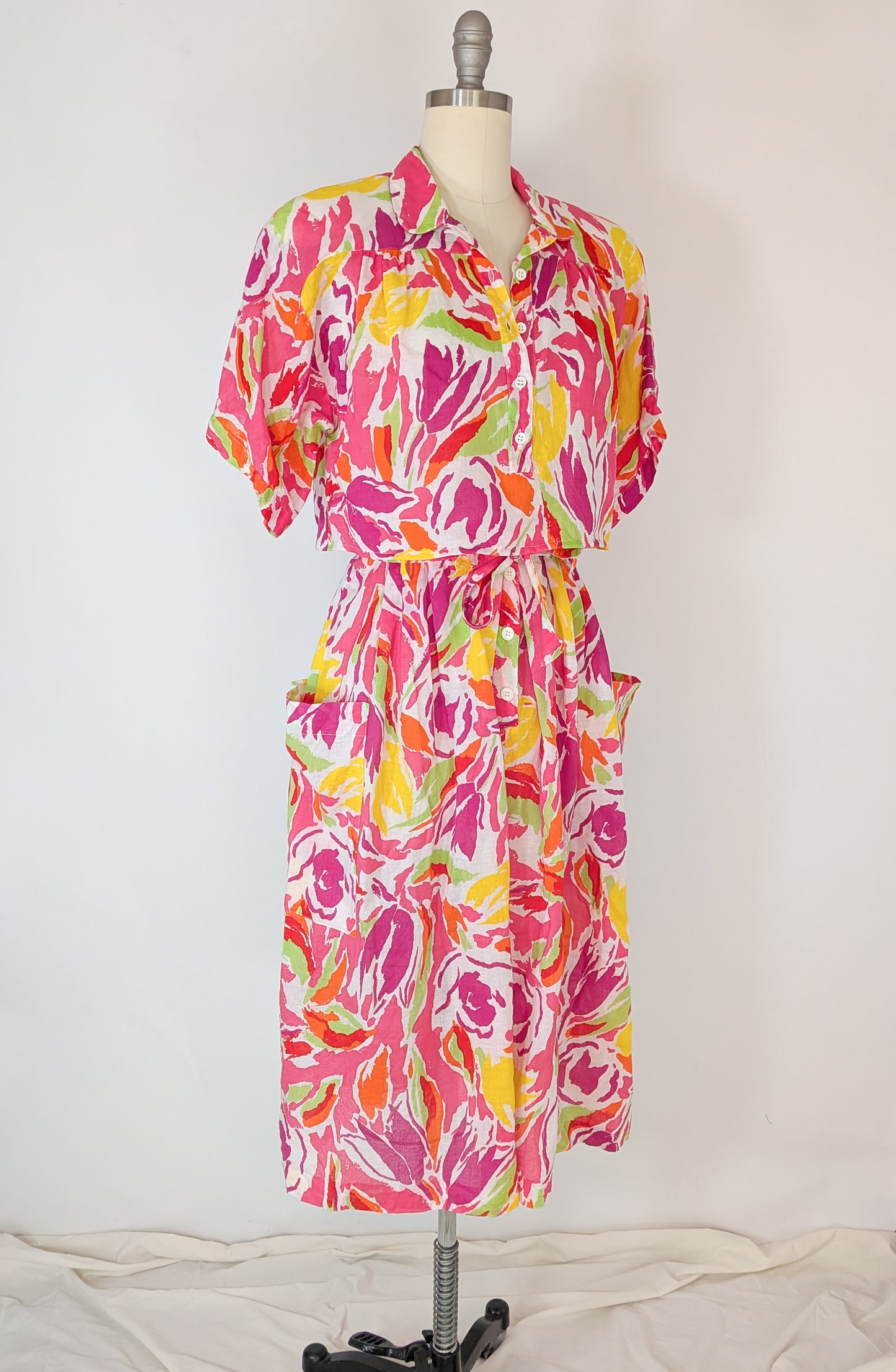 Vintage Guy Laroche Summer Dress Set | M/L