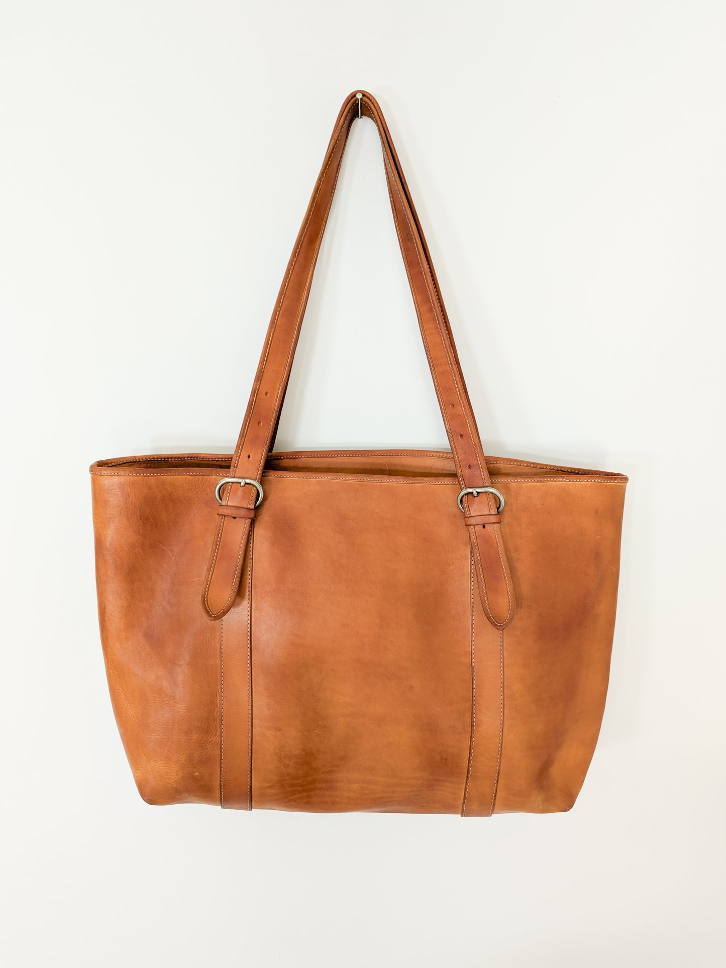 Vintage Natural Leather Tote Bag | YOLA for Taschen!