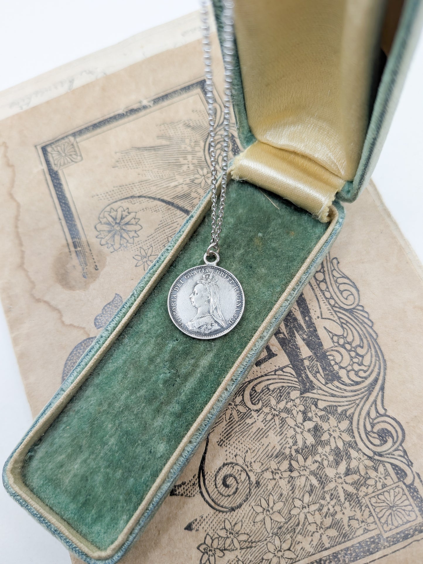 Antique Victorian Love Token | "Dick"