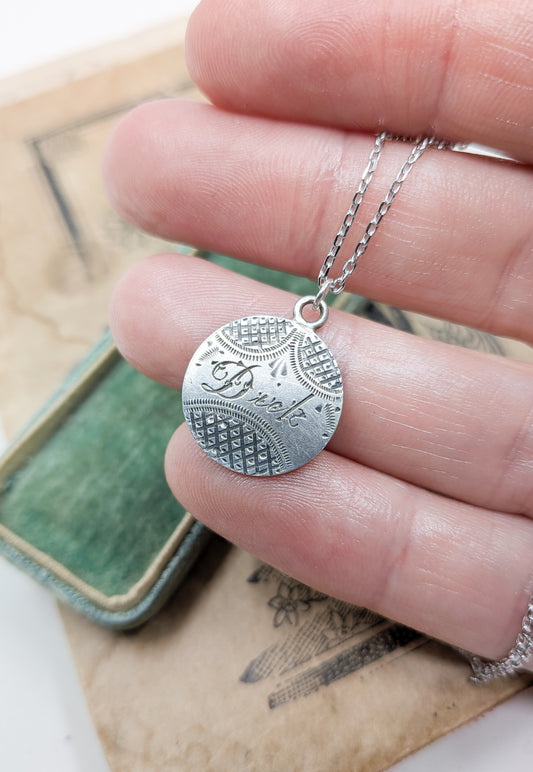 Antique Victorian Love Token | "Dick"