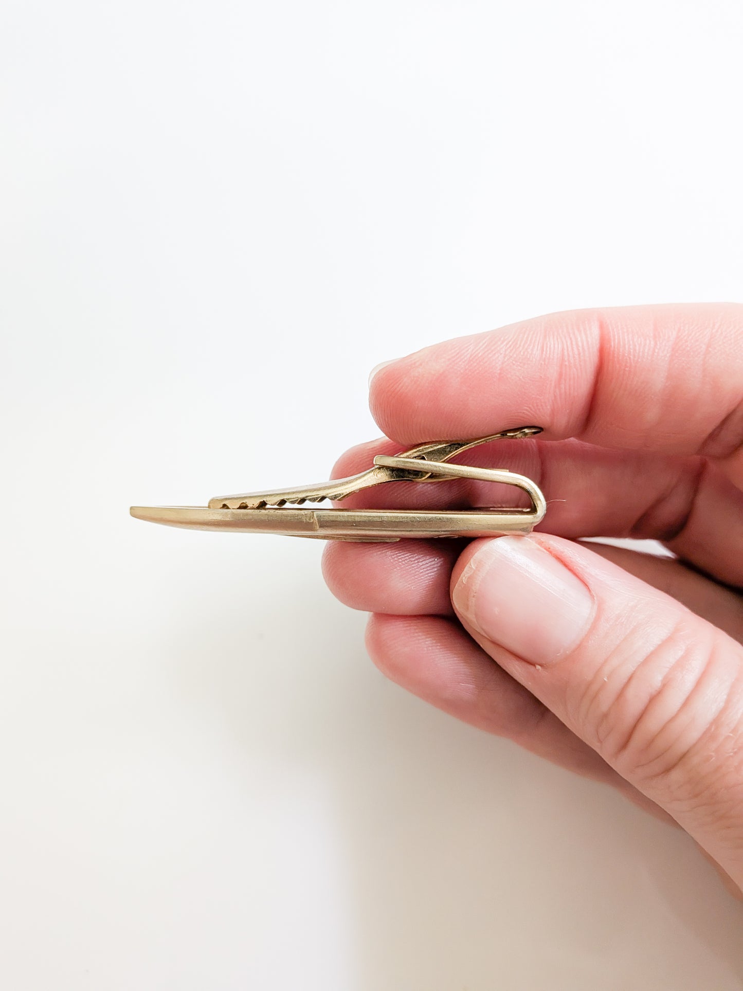 Vintage MCM Airplane Tie Clip
