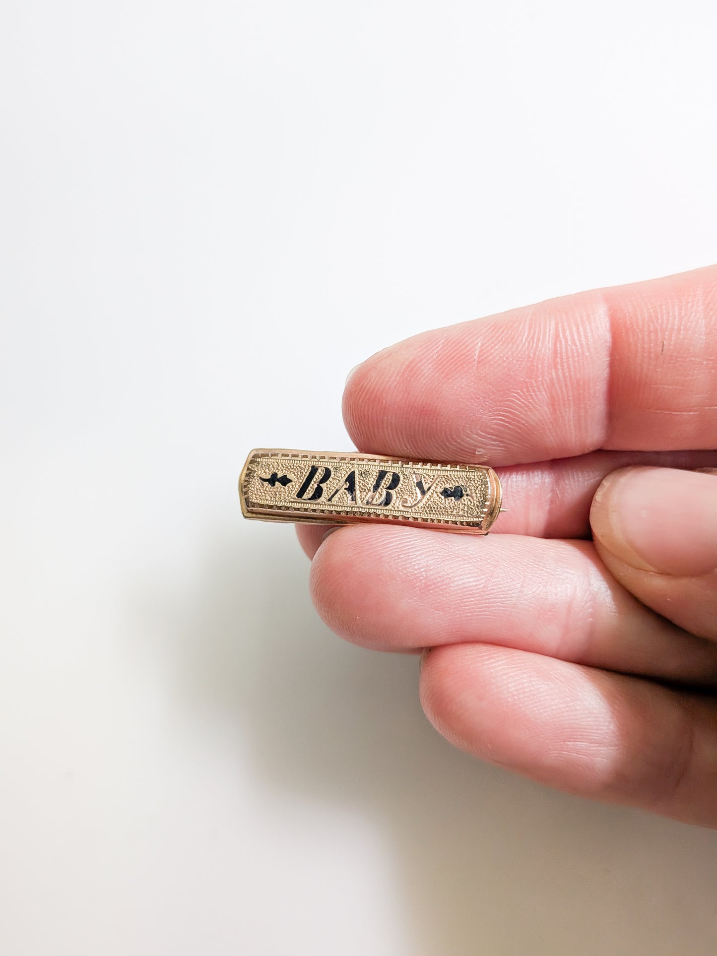 Petite Antique "Baby" Pin