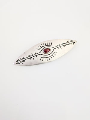 Vintage Mexican Silver Brooch