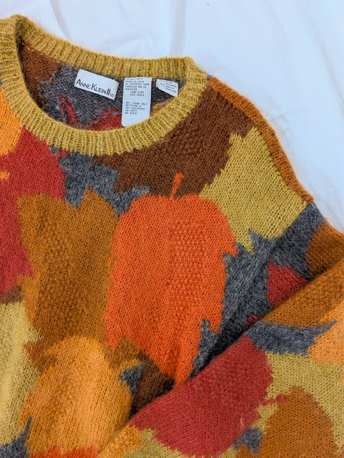 1980s Anne Klein Mohair Sweater | S-L