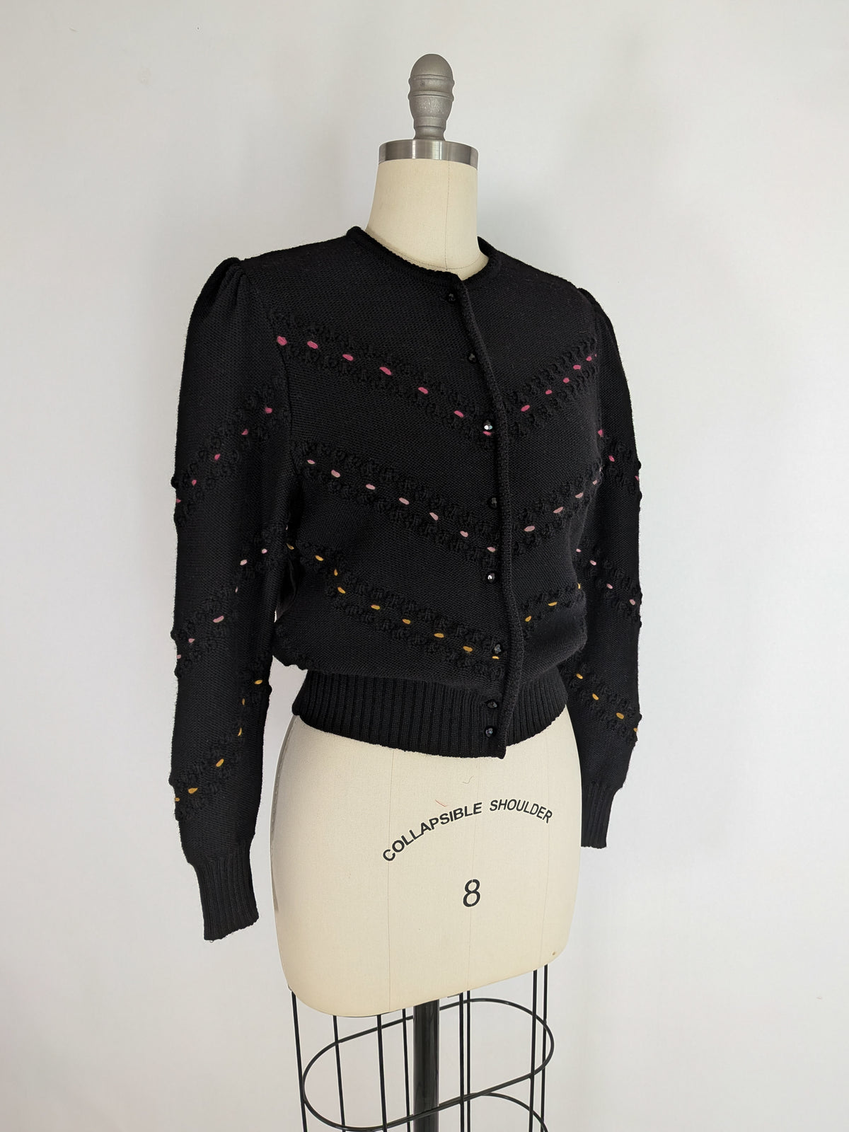 1980s Geiger Austrain Wool Cardigan | S/M