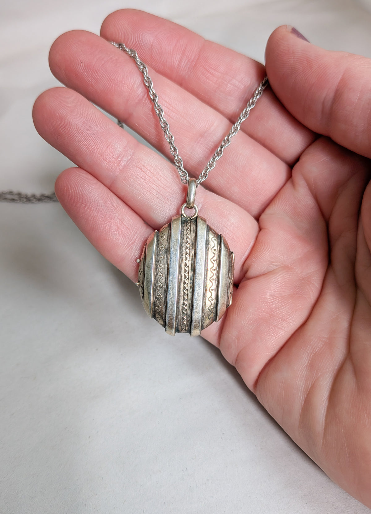 Antique Victorian Banded Locket