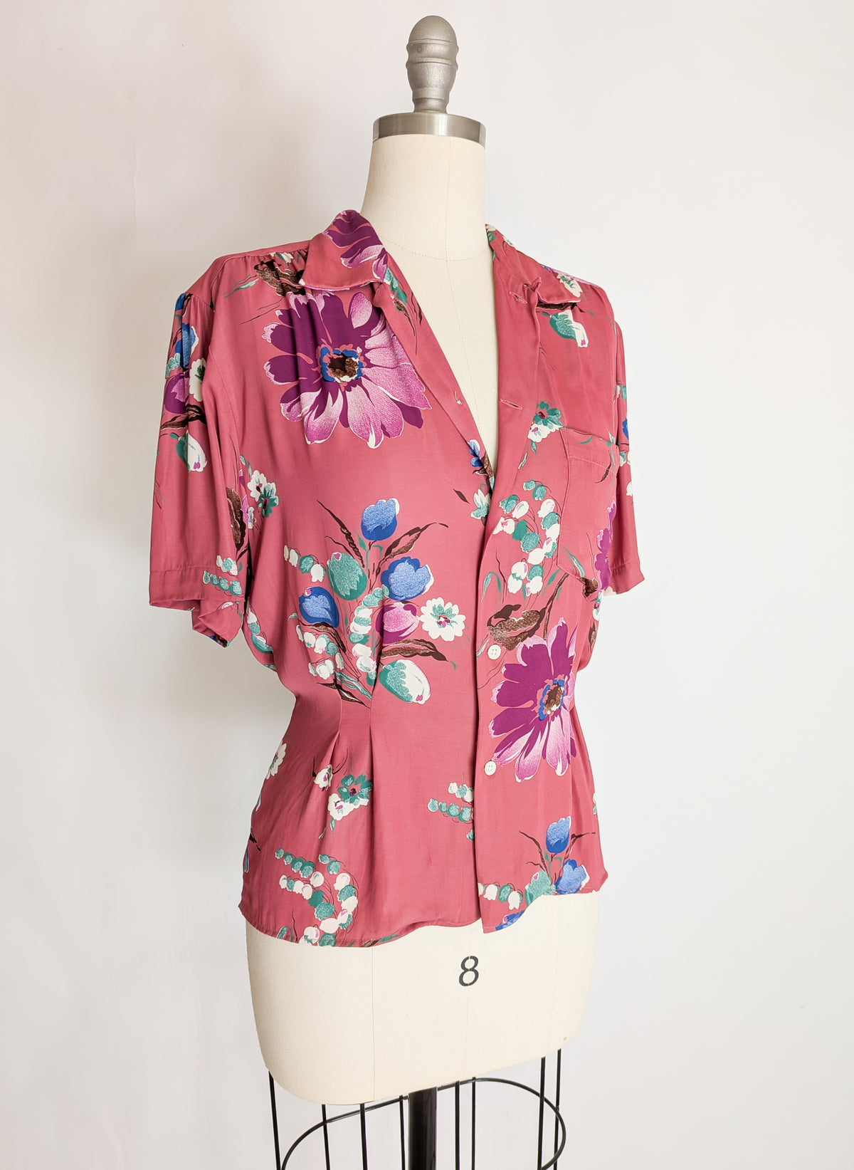 Vintage Ralph Lauren Floral Blouse | M