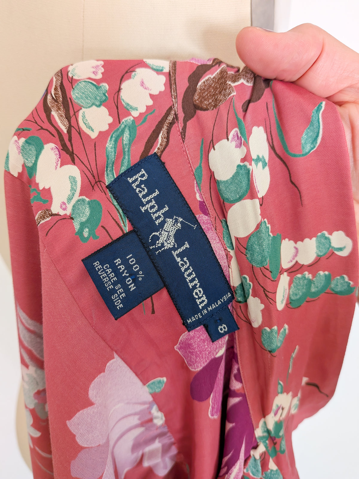 Vintage Ralph Lauren Floral Blouse | M