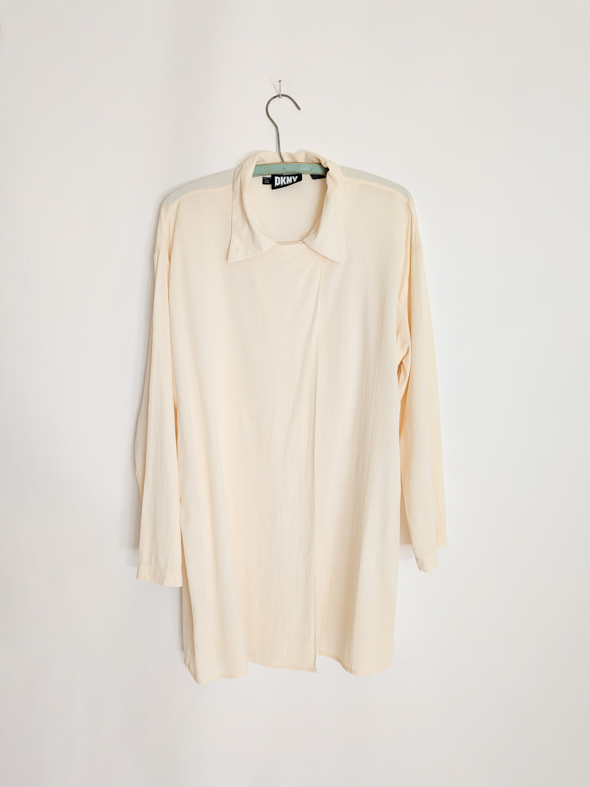 Vintage DKNY Silk Blouse | M