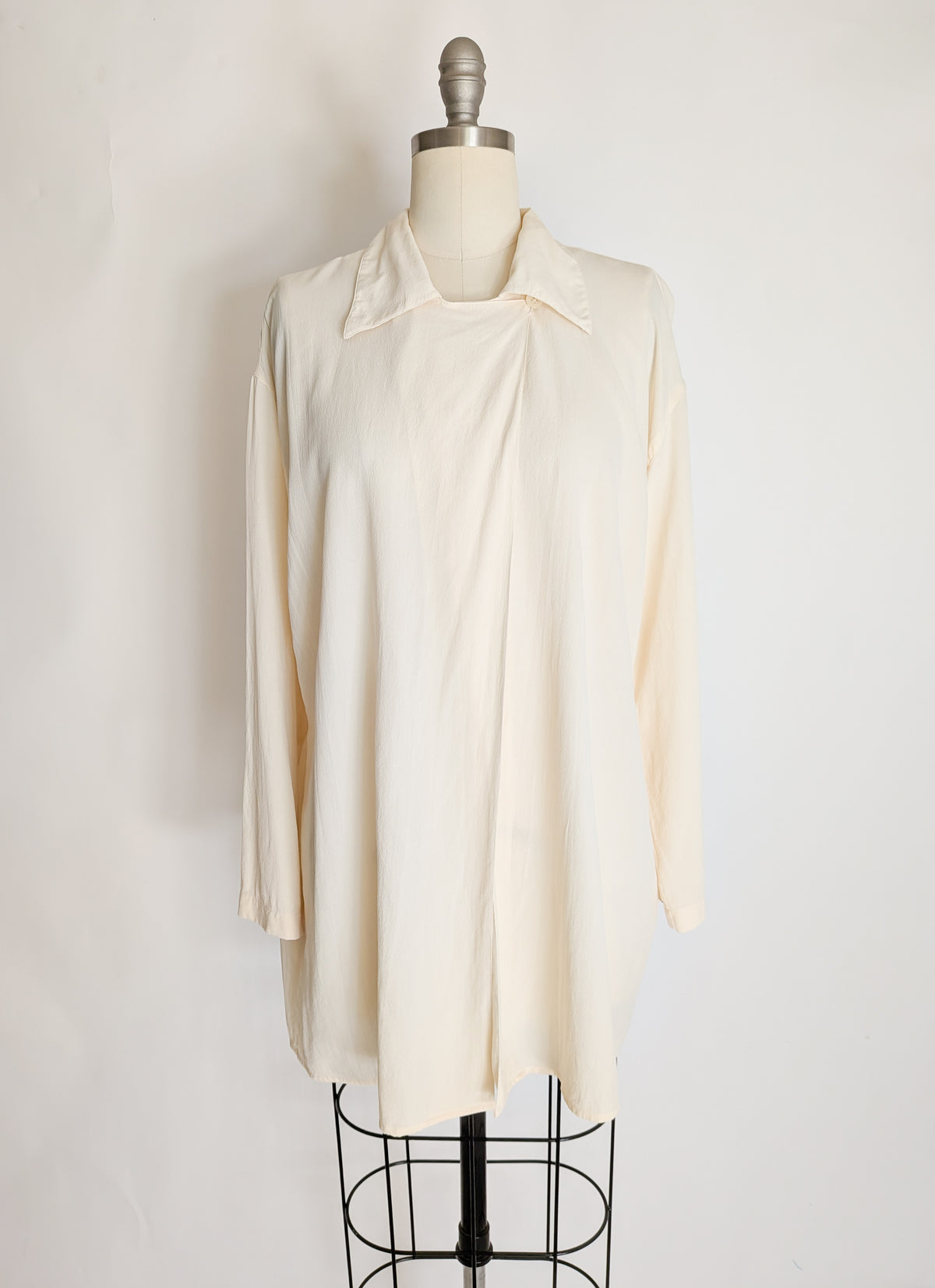 Vintage DKNY Silk Blouse | M