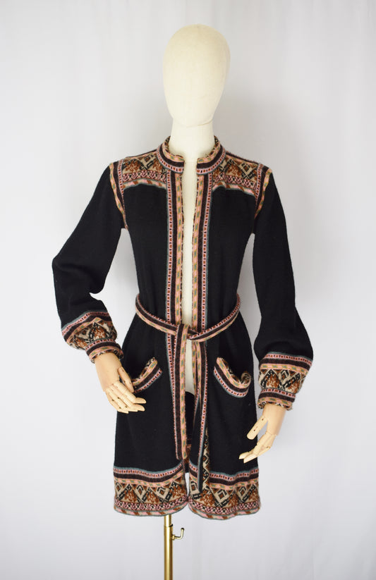 1970s Wool Knit Jacket | XS/S