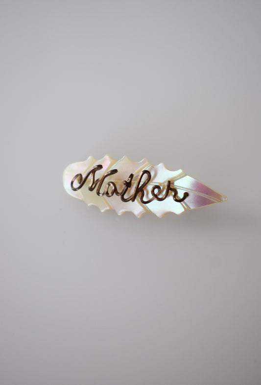 1940s/50s Mother of Pearl "Mother" Pin