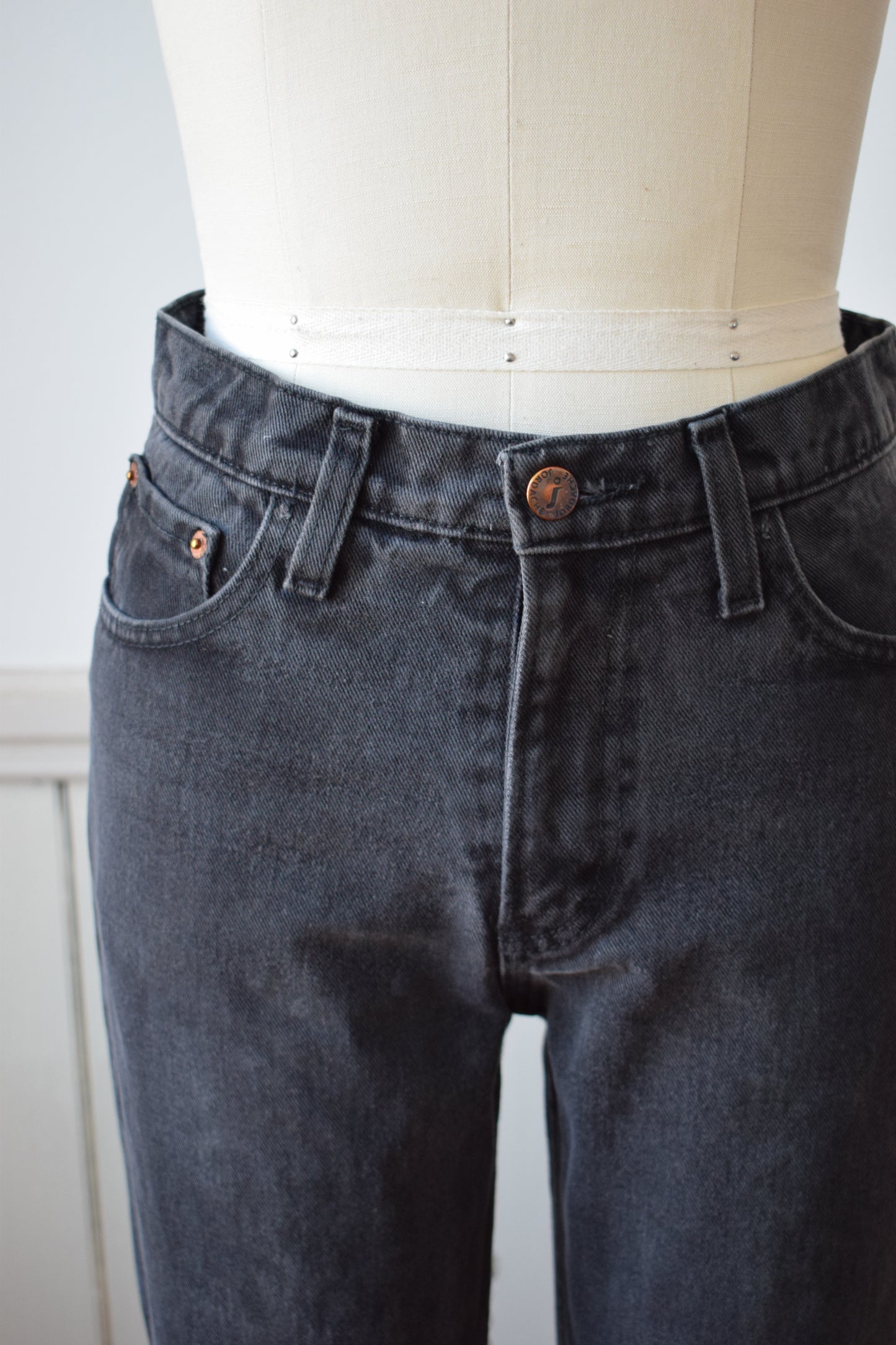 Jordache Faded Black Jeans | 29" W