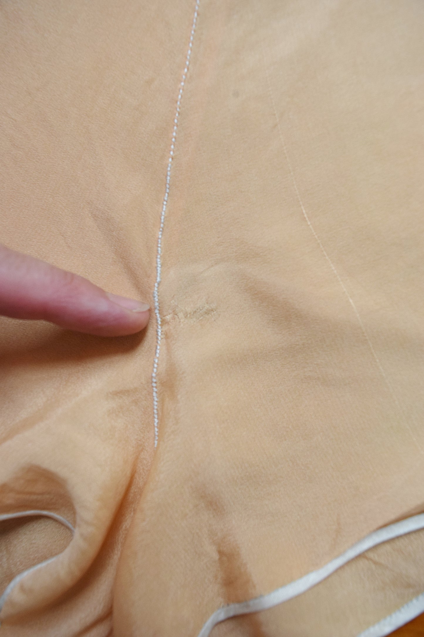 1920s Hand Sewn Silk Tap Pants | Shorts | L