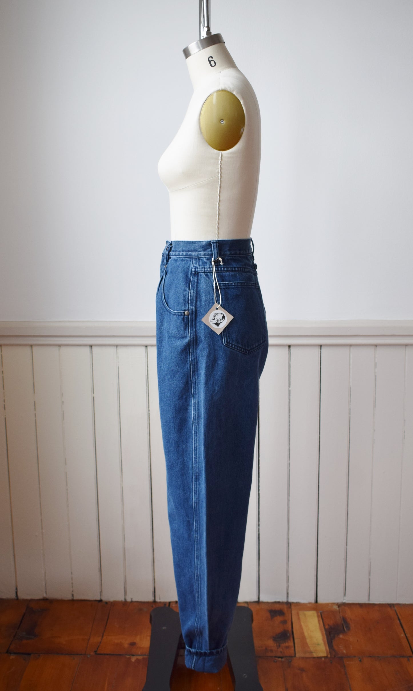 1980s High Waist Jeans | 28" W