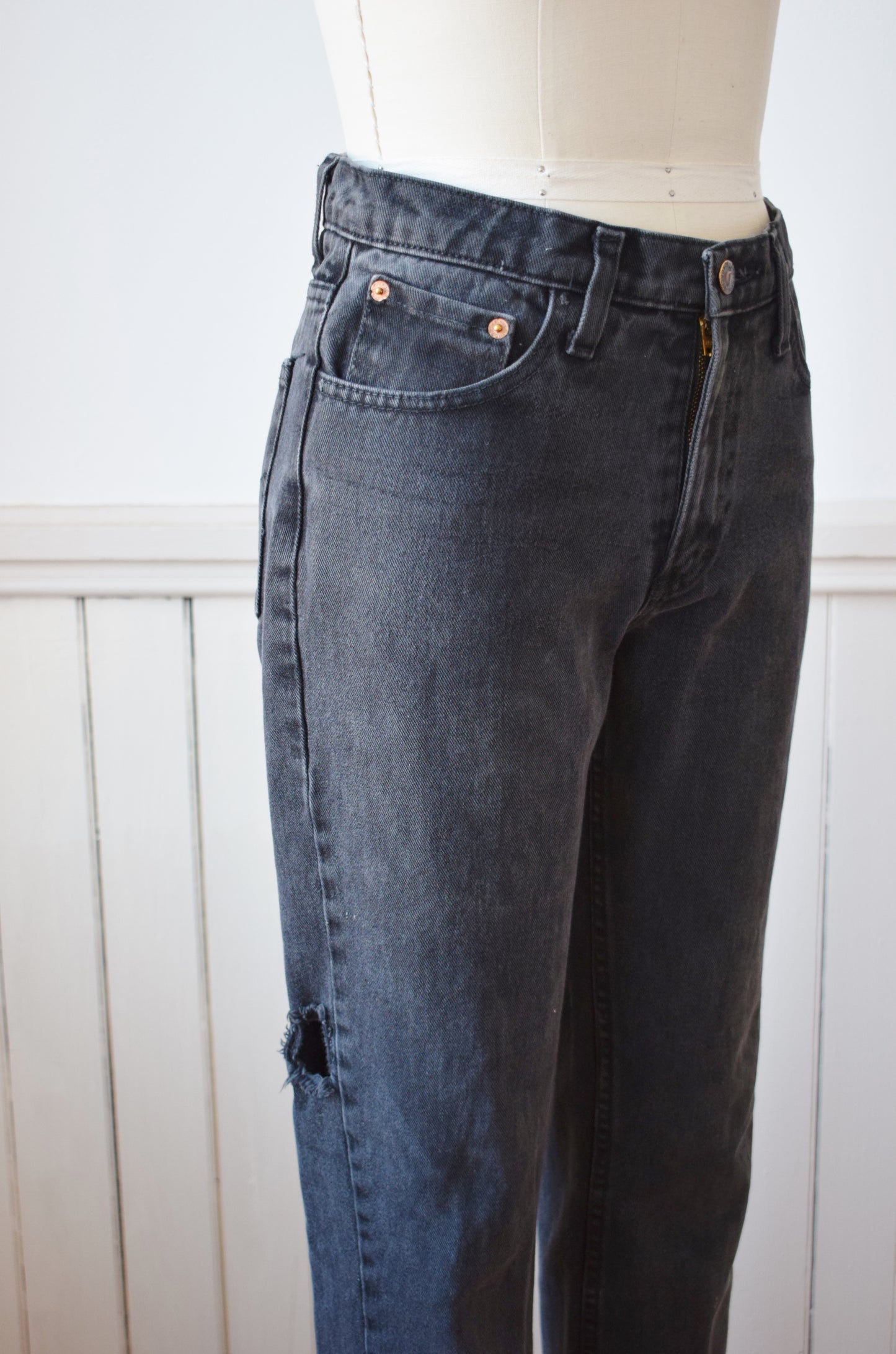 Jordache Faded Black Jeans | 29" W