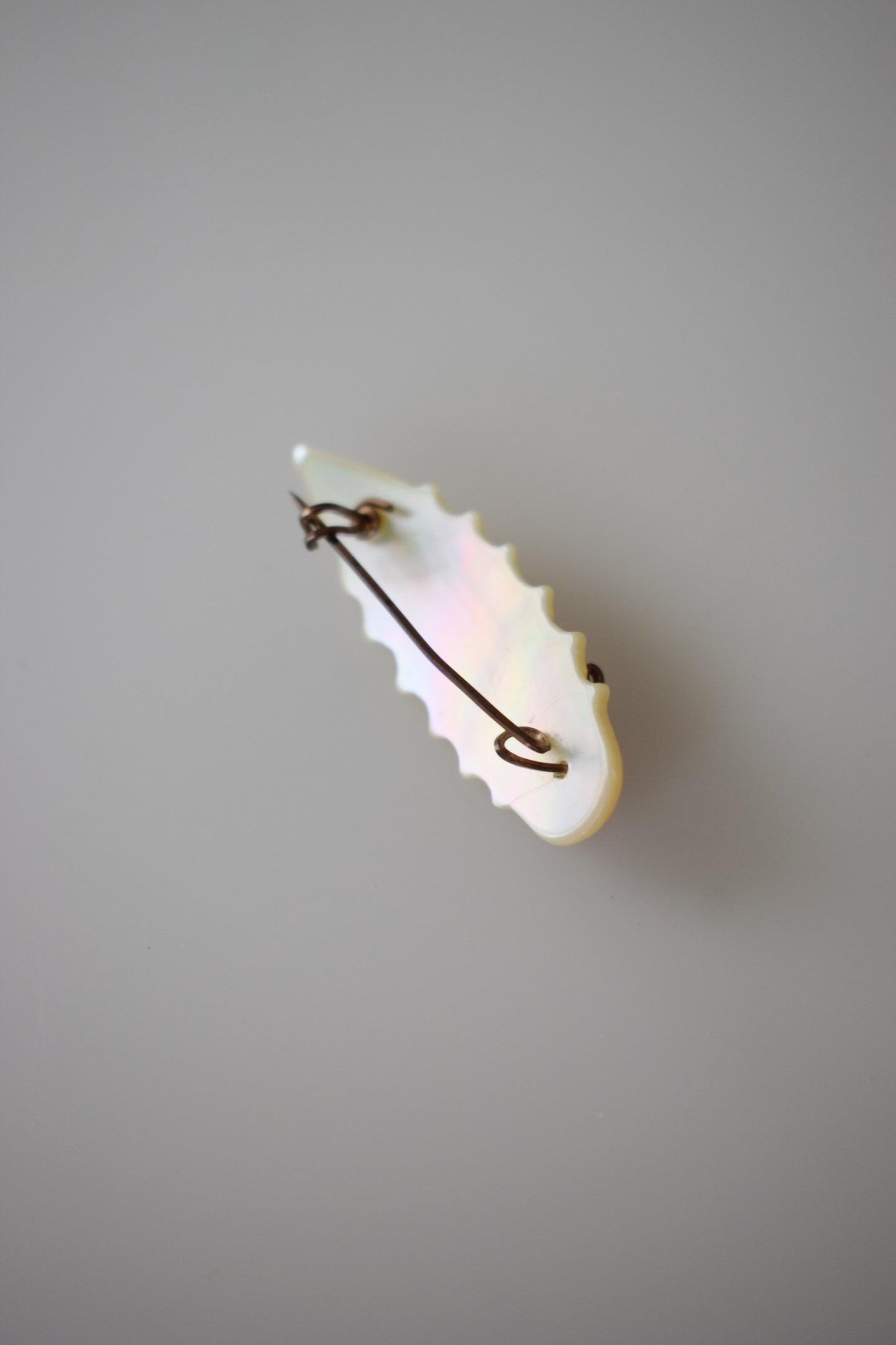 1940s/50s Mother of Pearl "Mother" Pin