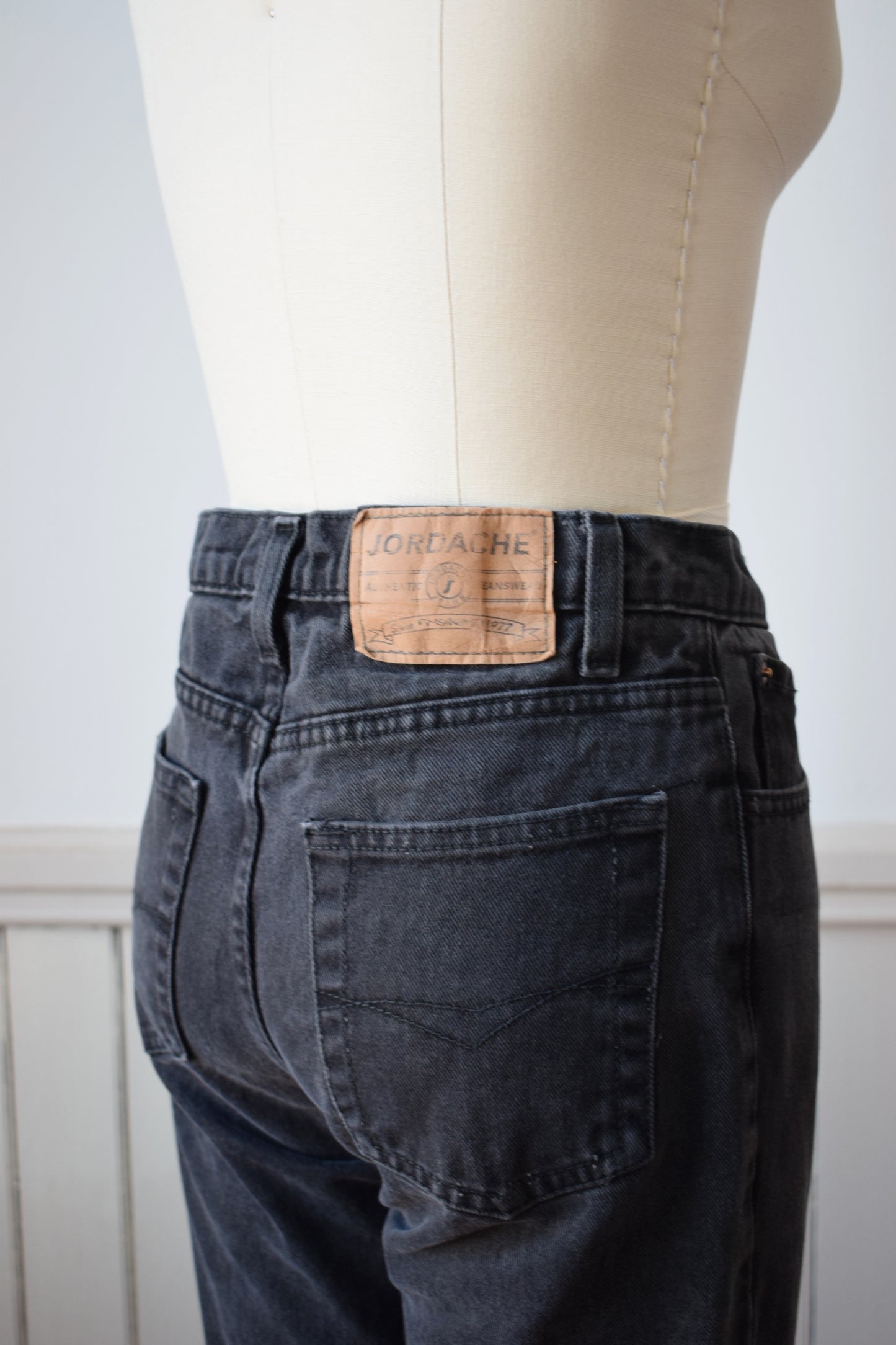 Jordache Faded Black Jeans | 29" W