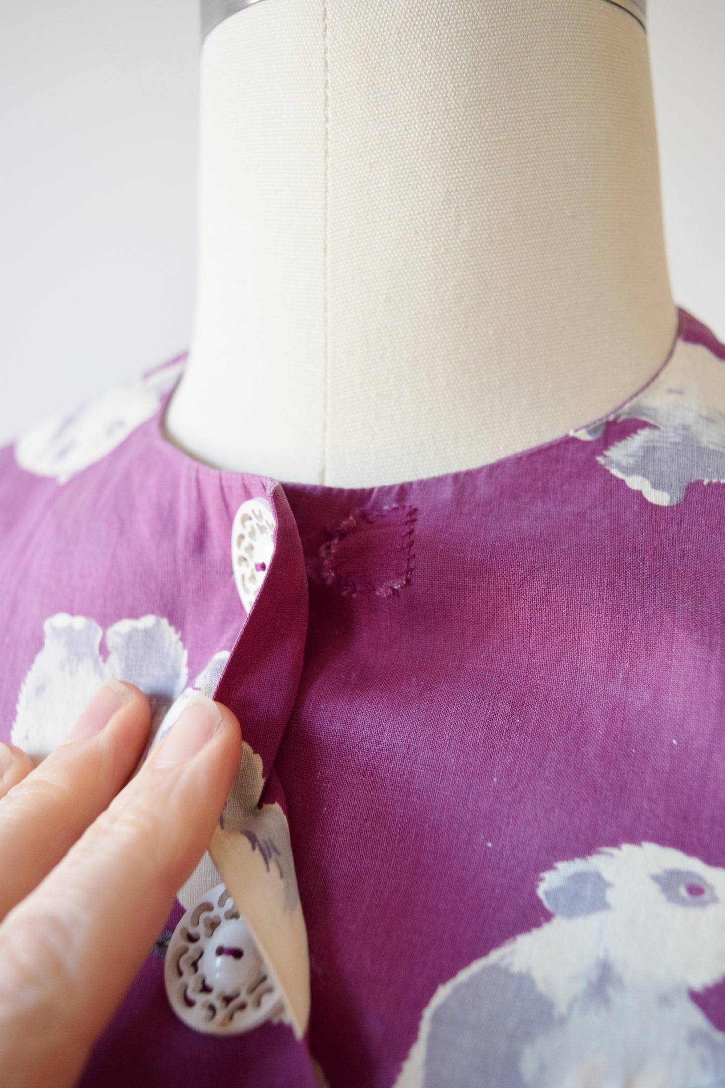 Mama + Baby Panda Print Dress and Romper Set | M 