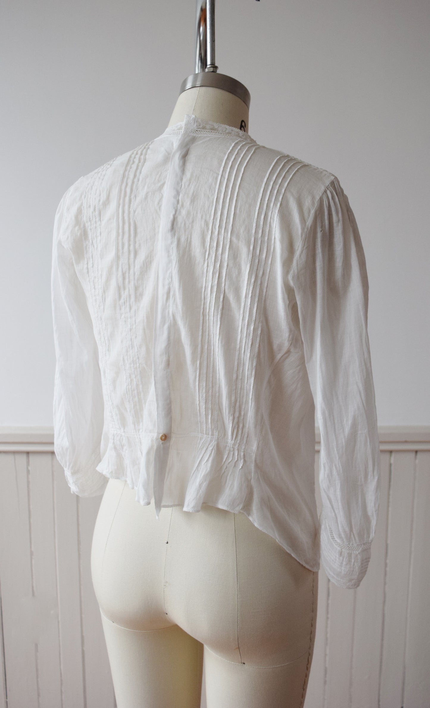 Edwardian Cotton Blouse | XS/S