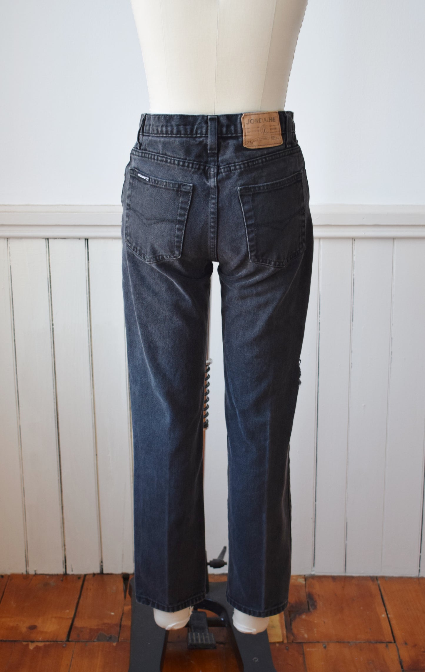 Jordache Faded Black Jeans | 29" W