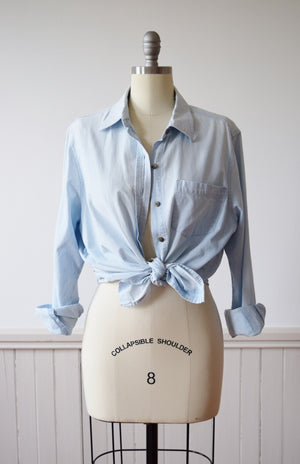 Chambray Shirt | 1990s | M/L