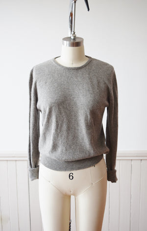 Ralph Lauren Gray Cashmere Crewneck | XS-M