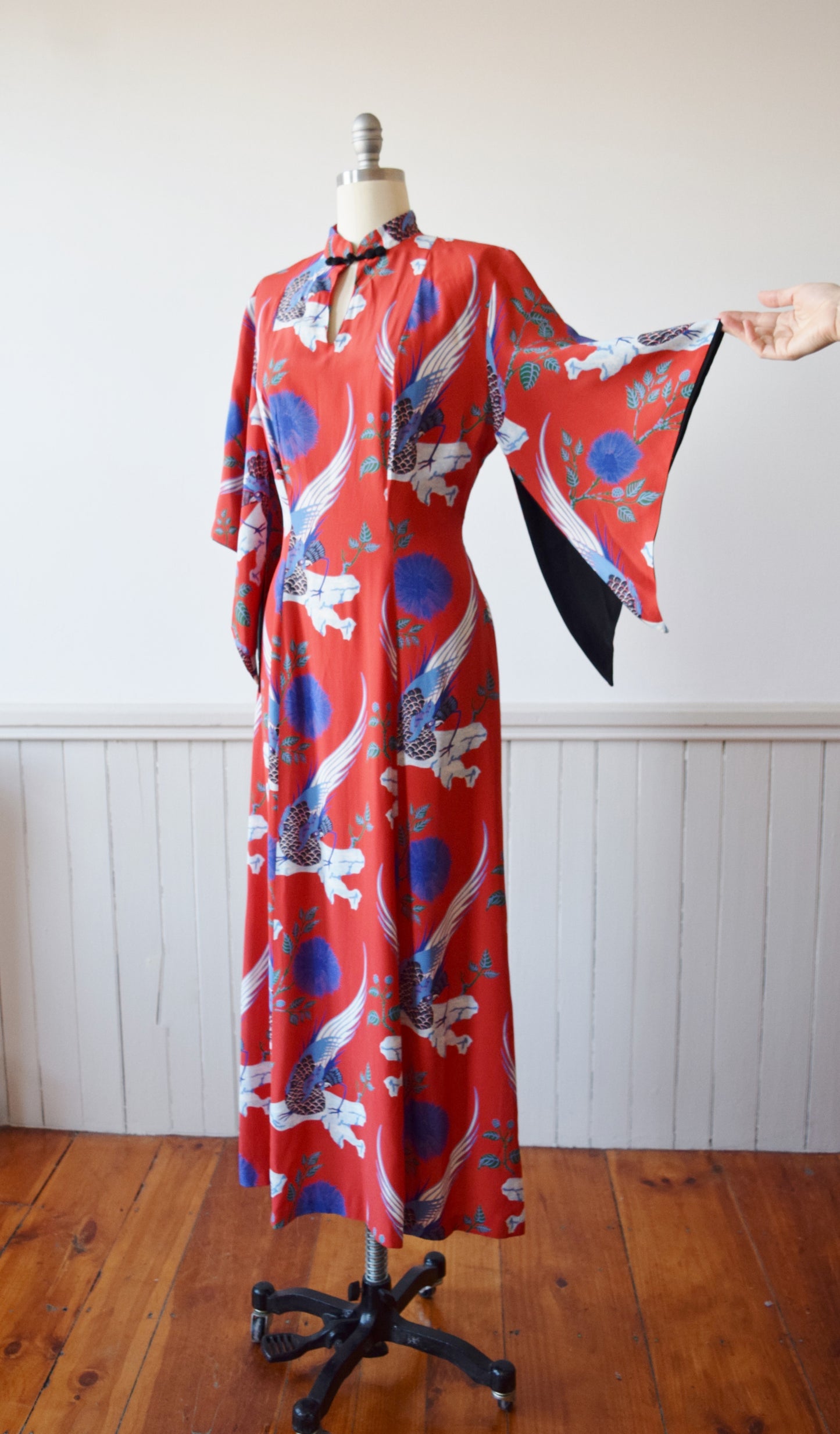 Rooster + Mimosa Flower Pake Muu Dress | M/L