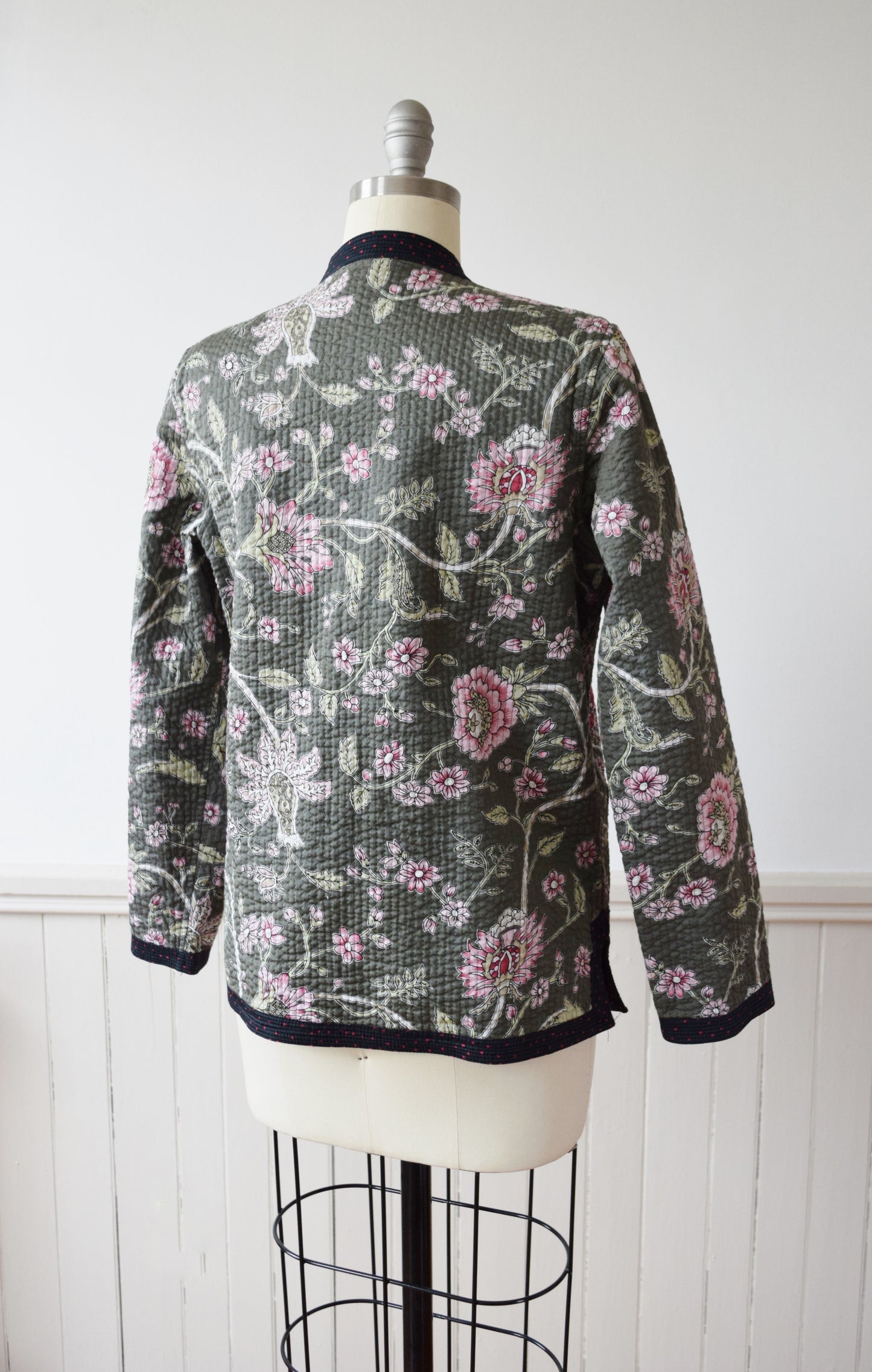 Vintage Reversible Quilted Jacket | S