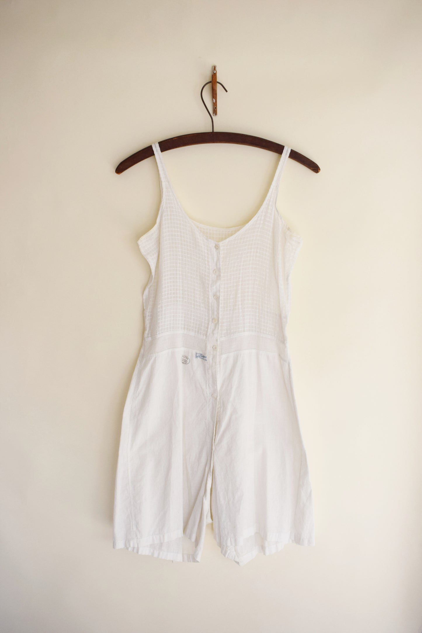 Antique One-Piece Cotton Undergarment