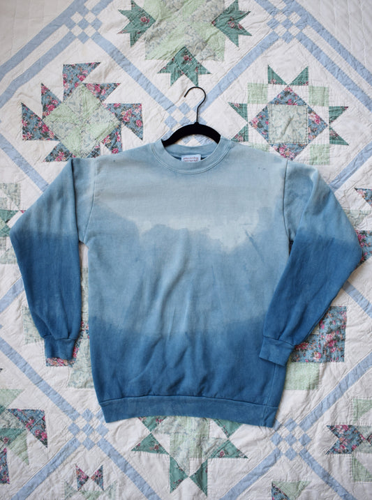 Indigo Dyed Sweatshirt, Tides Series 3