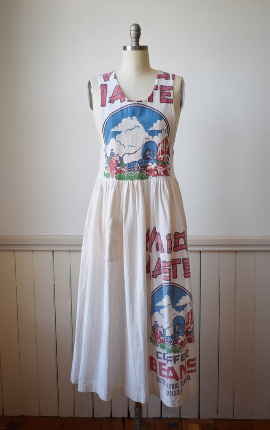 Wagon Master Coffee Sack Dress | S/M