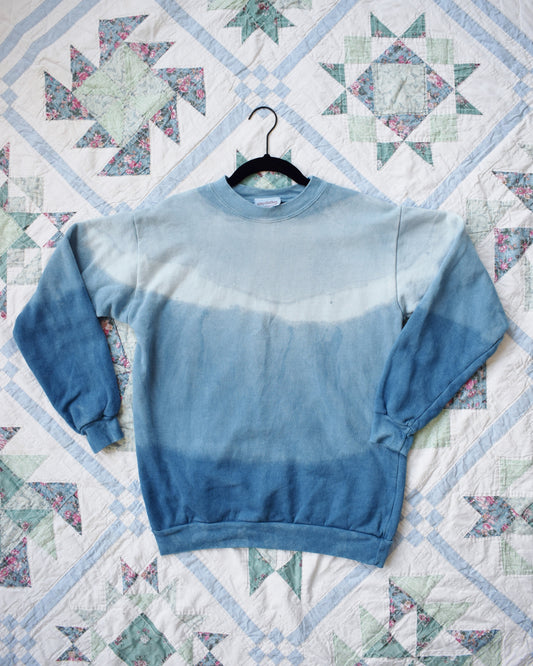 Indigo Dyed Sweatshirt, Tides Series 4