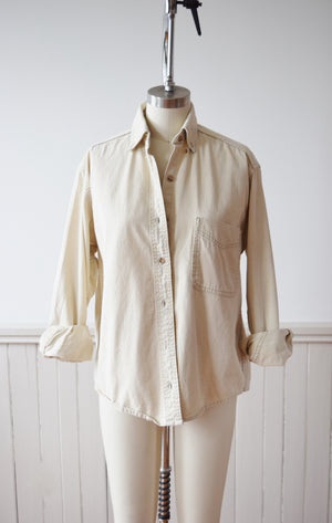 Chore Shirt in Khaki by LL Bean | S