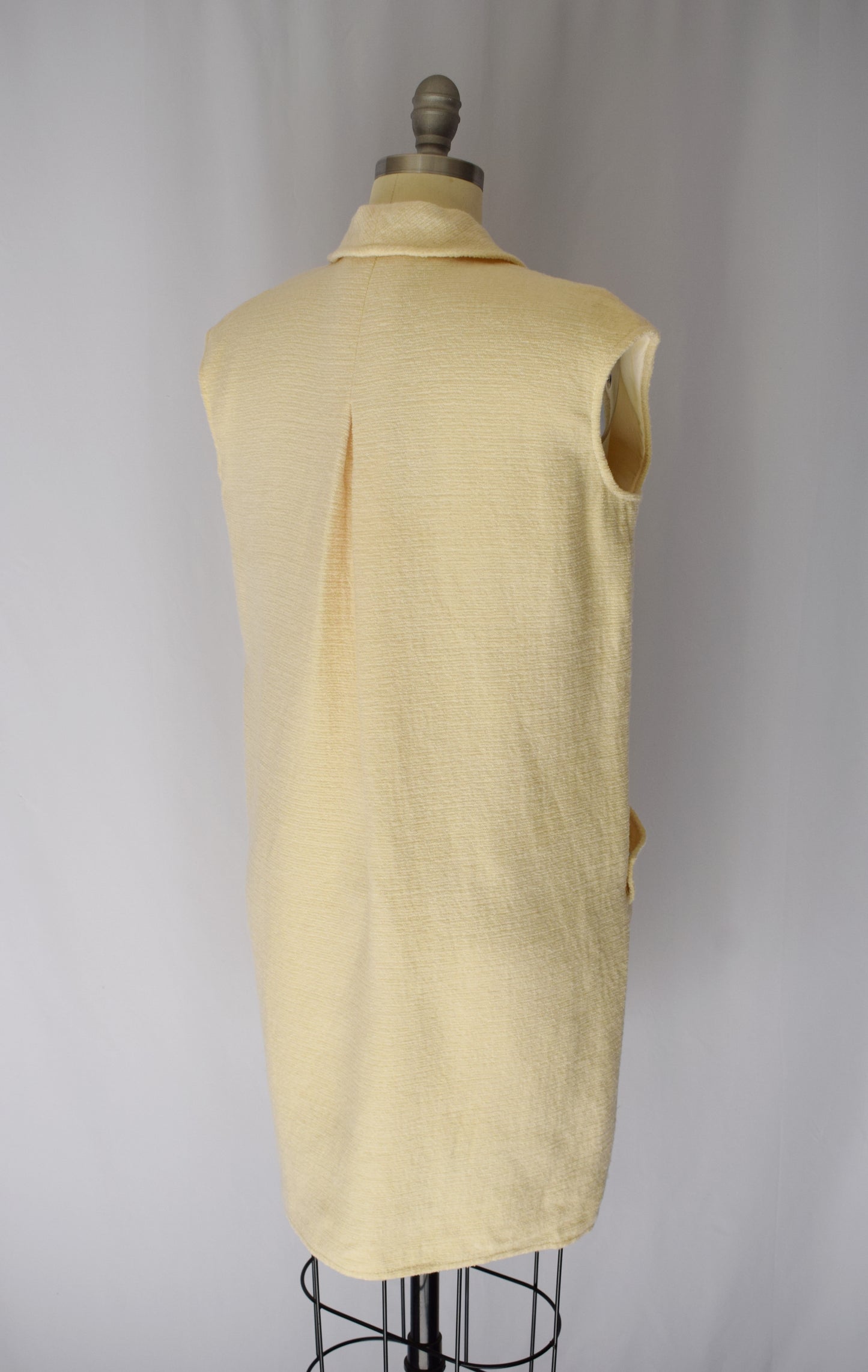 Vintage Cream Wool Dress by Oscar de la Renta | S/M