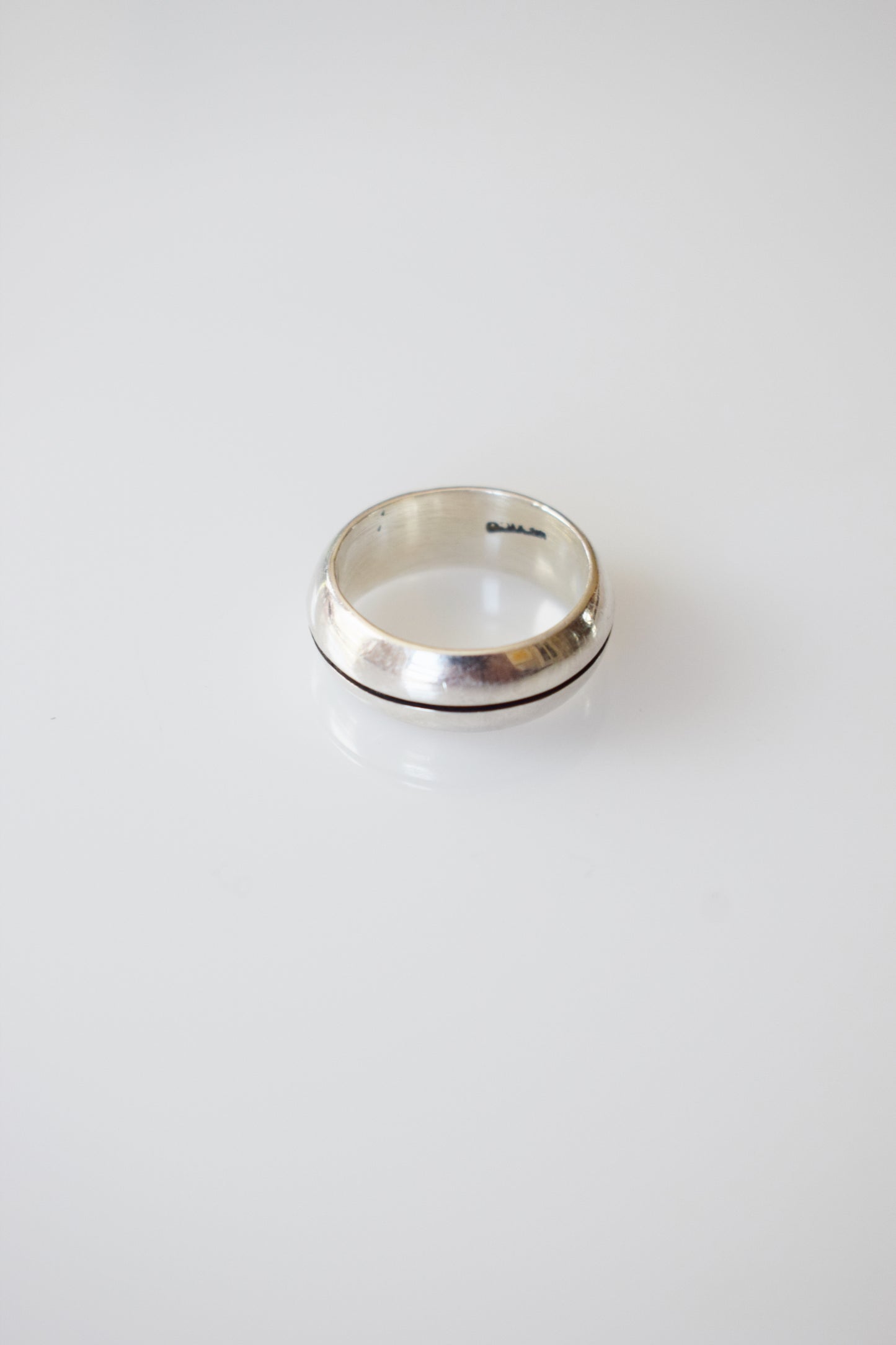 Minimalist Vintage Sterling Silver Ring