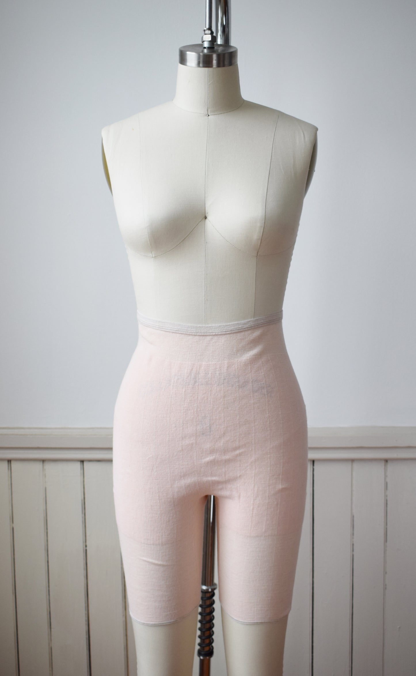 1940s Pink Knit Shorts | 3 Patches | XS/S