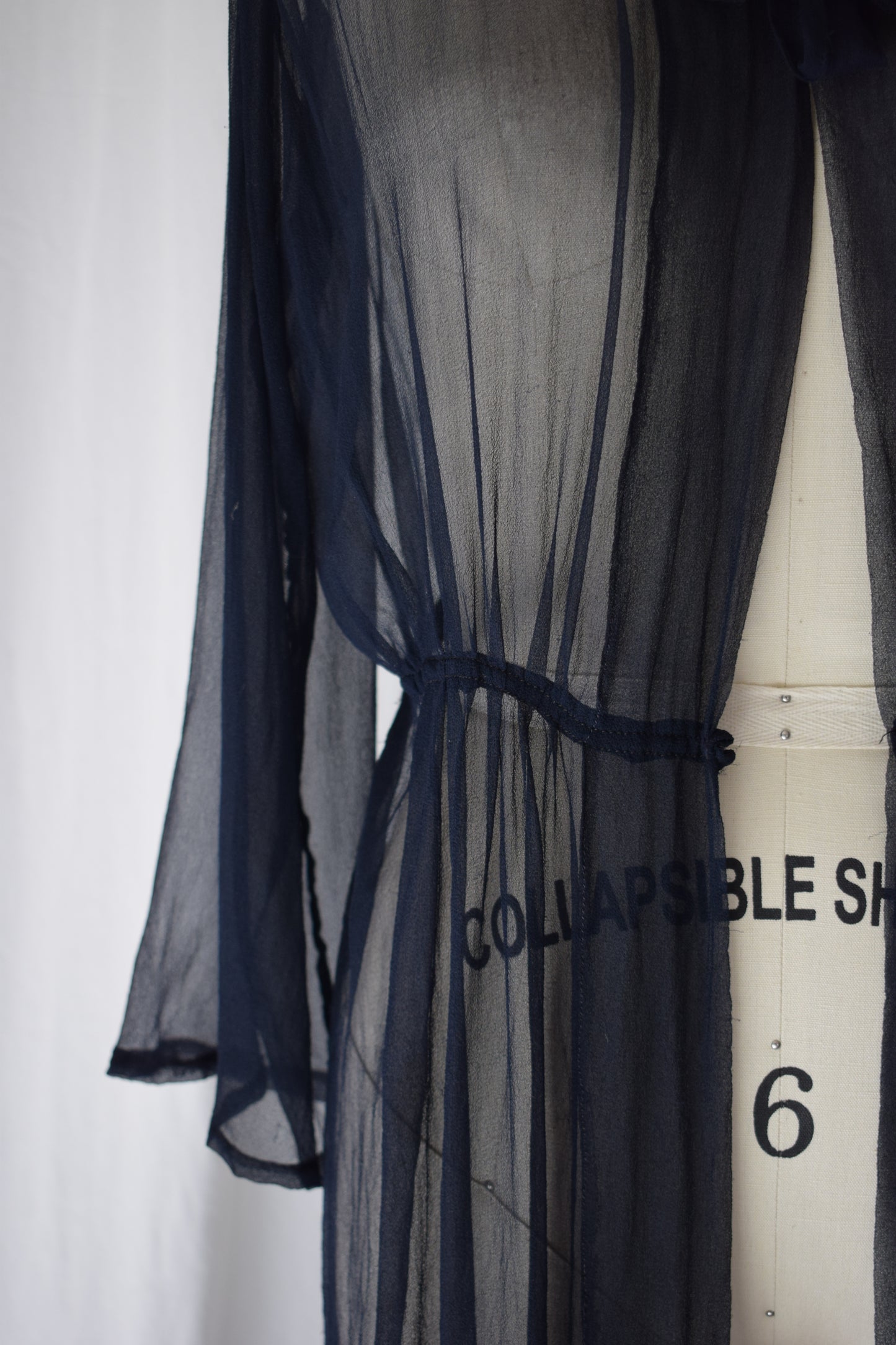 1930s Sheer Silk Jacket | M