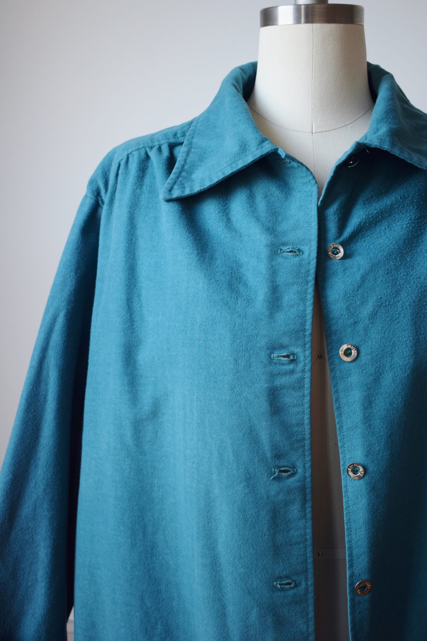 Vintage Flannel Chore Jacket | L