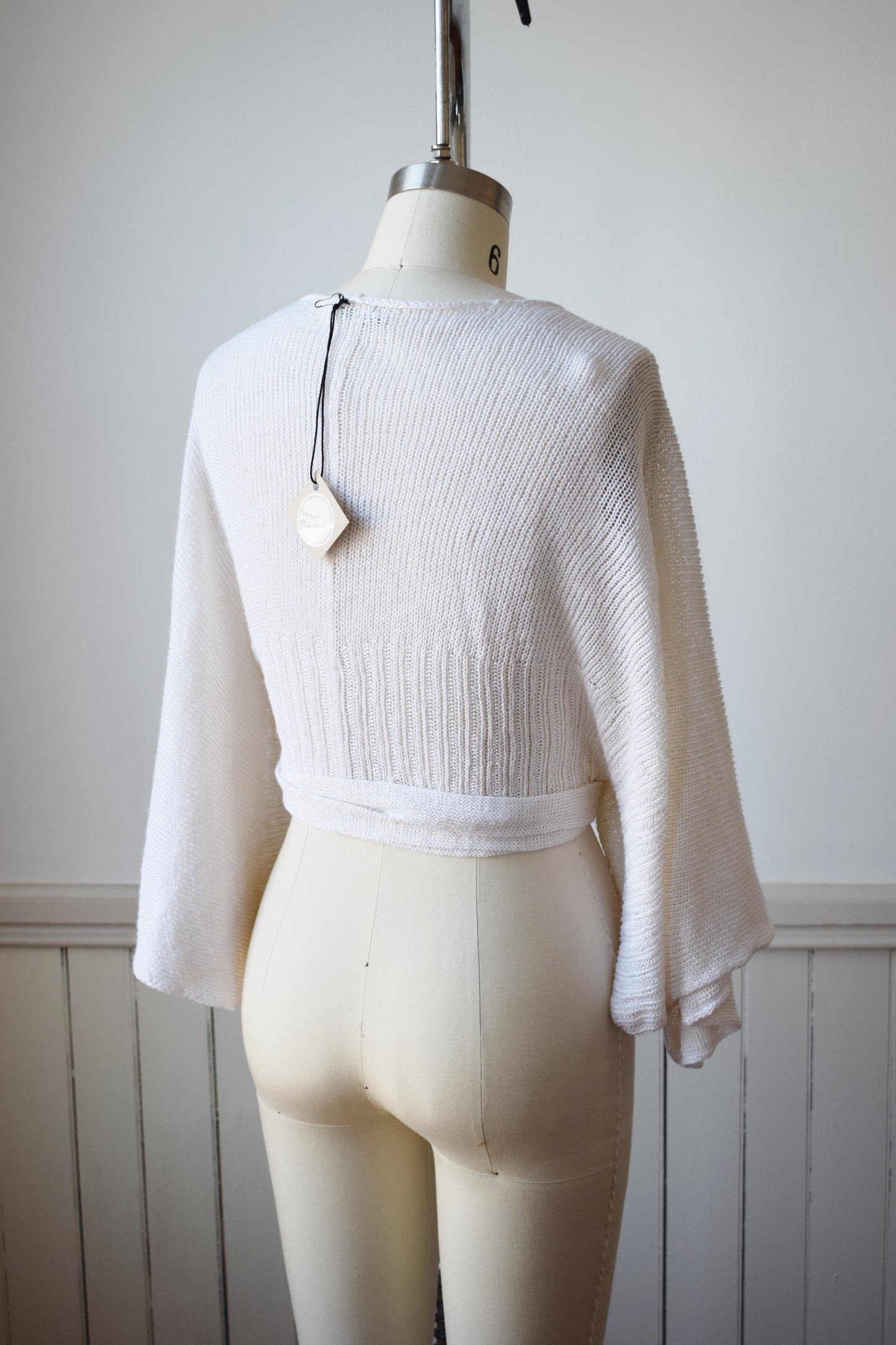 Knit Wrap Top by United Colors of Benetton | OS
