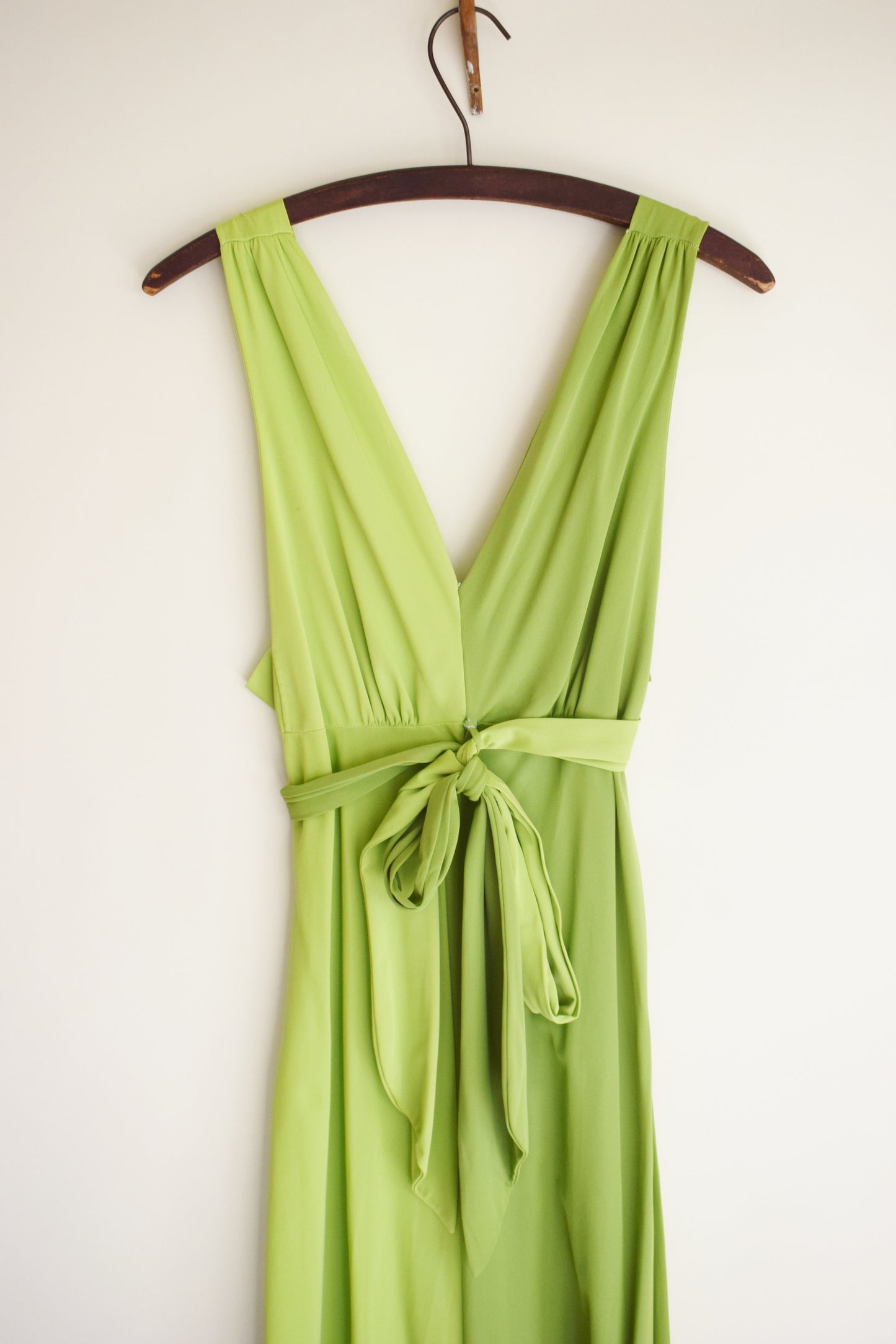 1960s Two Tone Green Nightgown