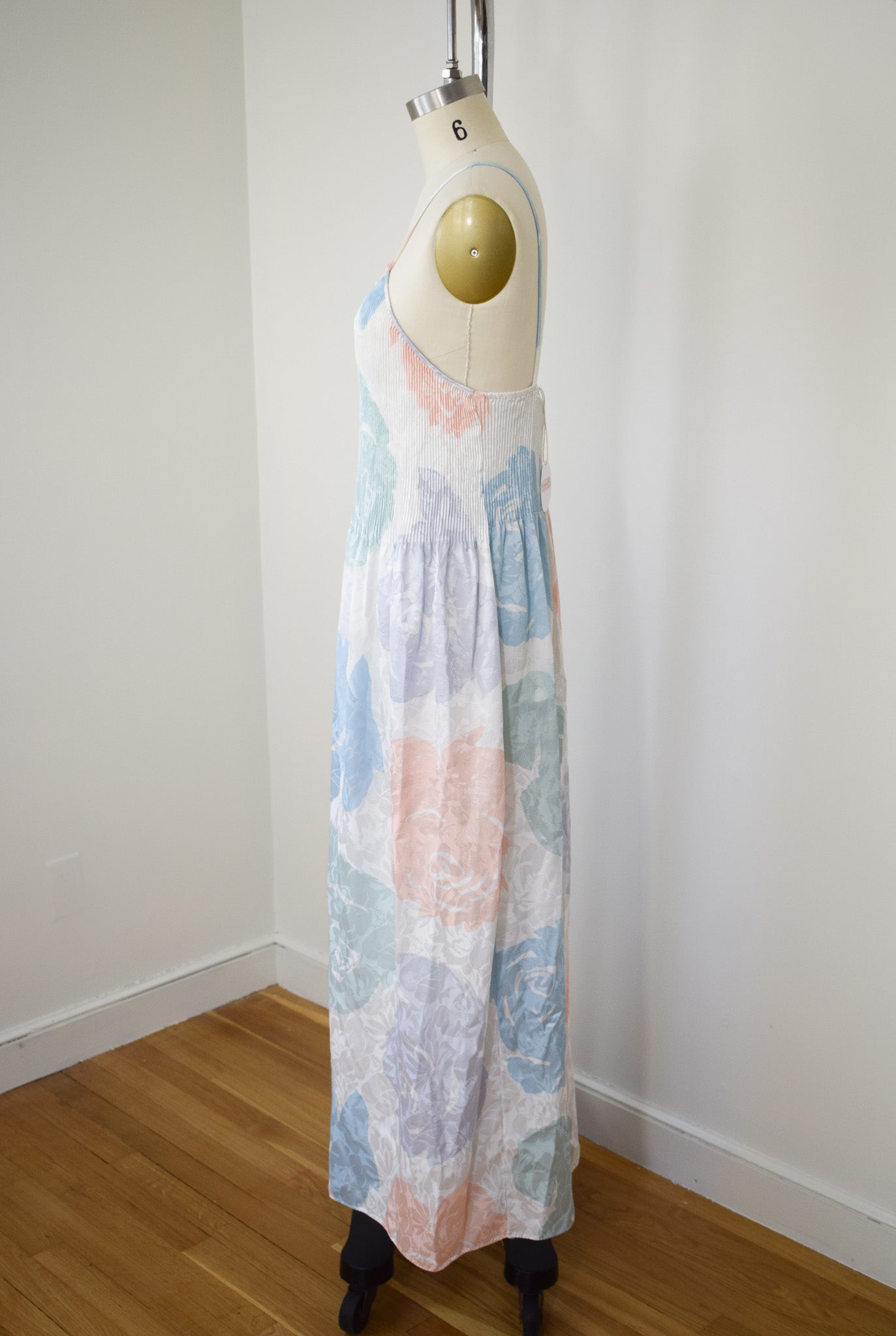 Mary McFadden Maxi Slip Dress | S