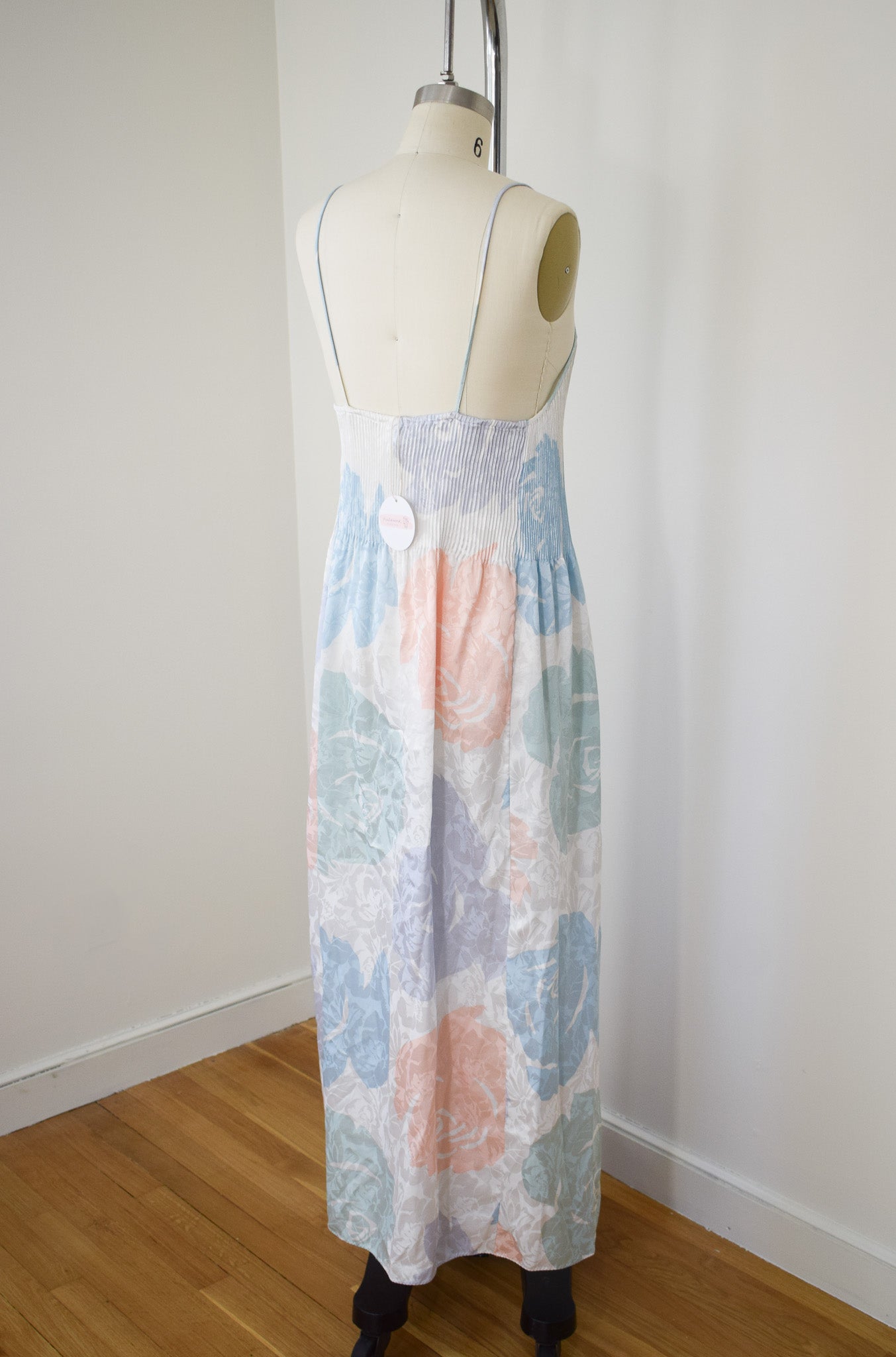 Mary McFadden Maxi Slip Dress | S
