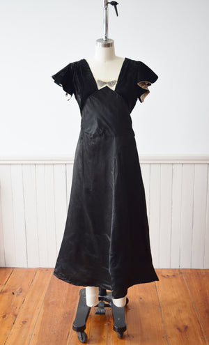 Edwardian Flutter Sleeve Wrap Dress | S