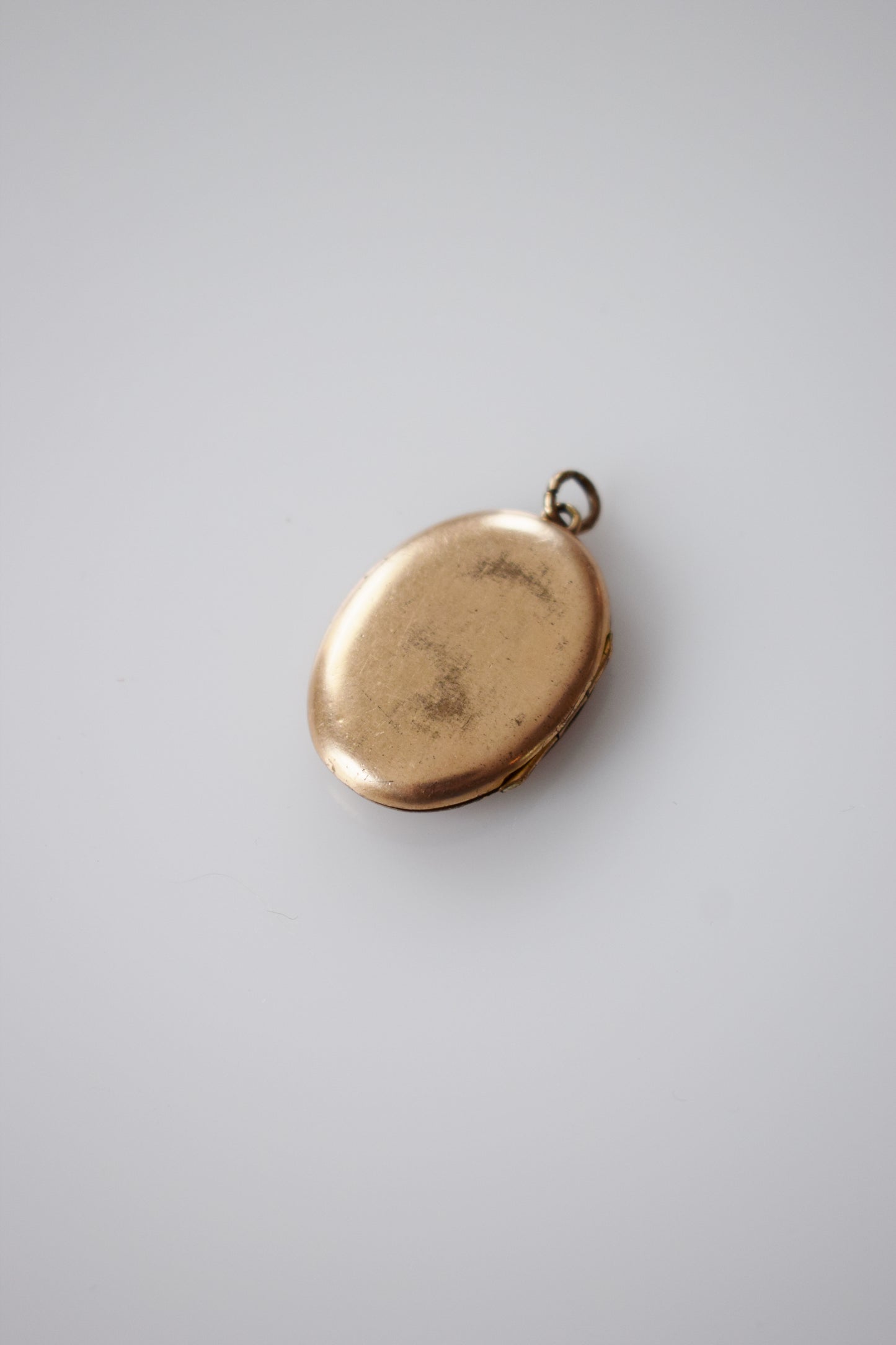Antique Lady in the Moon Locket