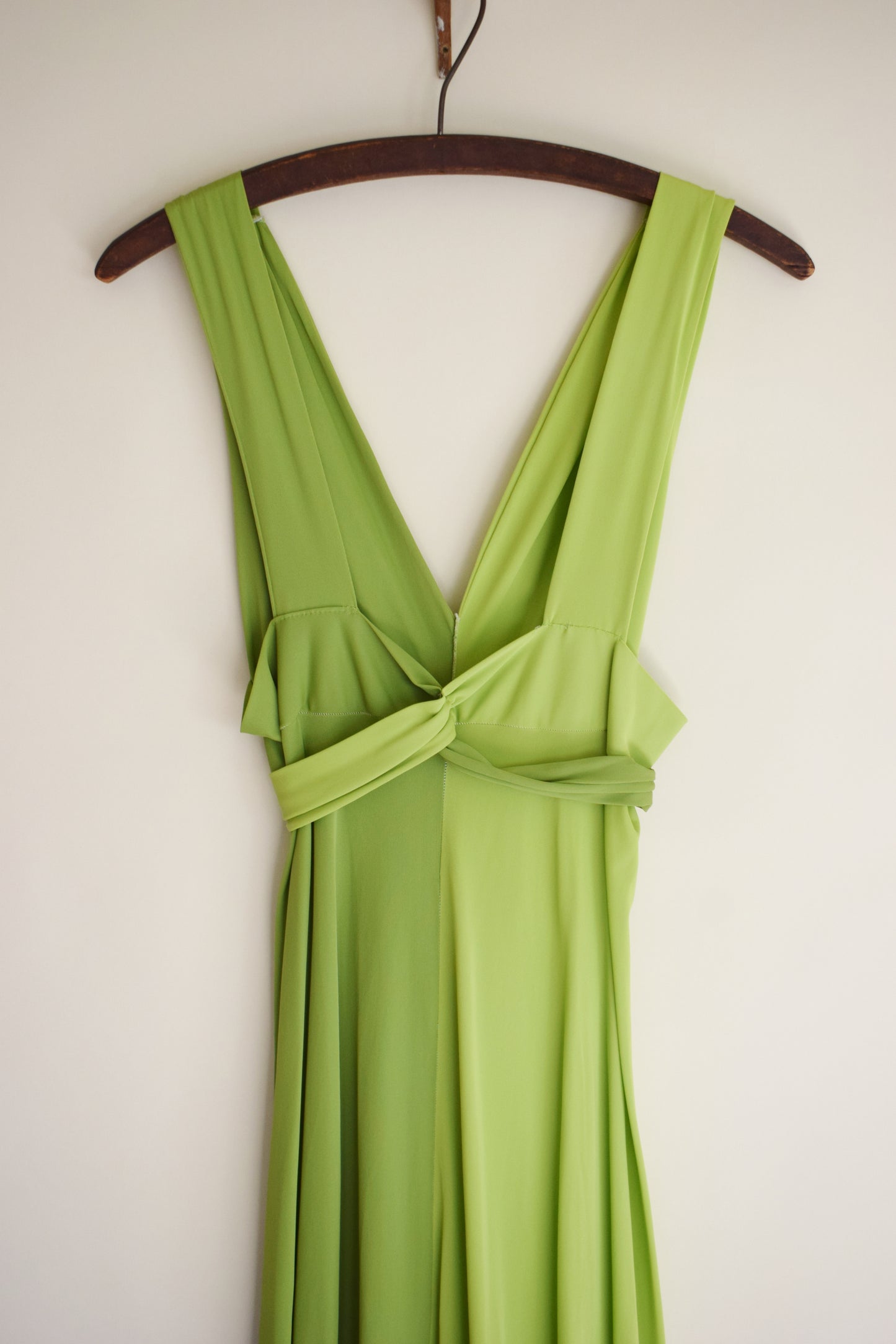1960s Two Tone Green Nightgown