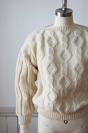 Kenzo Cable Knit Sweater | S/M